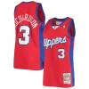 Robusto Moderno Quentin Richardson LA Clippers 2000/01 Hardwood Classics Swingman Jersey Red per i devoti sostenitori