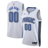 Bellissimo Orlando Magic Nike Unisex Swingman Custom Jersey White Association Edition per i devoti sostenitori
