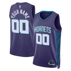 Eccezionale Prestigioso Charlotte Hornets Jordan Brand Unisex 2022/23 Swingman Custom Jersey Statement Edition Teal per i devoti sostenitori