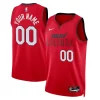 Bellissimo Miami Heat Nike Unisex 2024/25 Custom Swingman Jersey City Edition Red per i devoti sostenitori