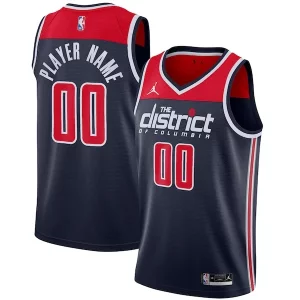 Carino Cool Washington Wizards Jordan Brand Swingman Custom Jersey Statement Edition Navy per i devoti sostenitori