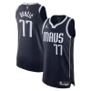 Eccezionale Classico Luka Dončić Dallas Mavericks Jordan Brand Authentic Player Jersey Statement Edition Navy per i devoti sostenitori