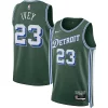 Carino Incantevole Jaden Ivey Detroit Pistons Nike 2022/23 Swingman Jersey City Edition Green per i devoti sostenitori