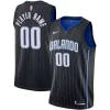 Raffinato Orlando Magic Nike 2020/21 Swingman Custom Jersey Icon Edition Black/White per i devoti sostenitori