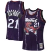 Pratico Magnifico Sofisticato Marcus Camby Toronto Raptors 2001/02 Hardwood Classics Swingman Jersey Purple per i devoti sostenitori