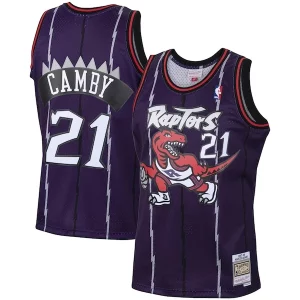 Pratico Magnifico Sofisticato Marcus Camby Toronto Raptors 2001/02 Hardwood Classics Swingman Jersey Purple per i devoti sostenitori
