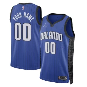 Attraente Orlando Magic Jordan Brand Unisex 2022/23 Swingman Custom Jersey Statement Edition Royal per i devoti sostenitori