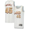Trendy Donovan Mitchell Cleveland Cavaliers Nike Swingman Player Jersey City Edition White per i devoti sostenitori