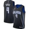Stupendo Jalen Suggs Orlando Magic Nike Youth Swingman Jersey Icon Edition Black per i devoti sostenitori