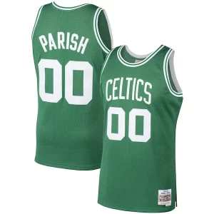 Bellissimo Eccezionale Robert Parish Boston Celtics 1985/86 Hardwood Classics Swingman Jersey Kelly Green per i devoti sostenitori