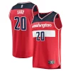 Attraente Alexandre Sarr Washington Wizards Fast Break Replica Player Jersey Icon Edition Red per i devoti sostenitori