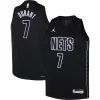 Raffinato Elegante Trendy Kevin Durant Brooklyn Nets Jordan Brand Youth Swingman Jersey Statement Edition Black per i devoti sostenitori