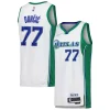 Splendido Pratico Eccezionale Luka Dončić Dallas Mavericks Nike Swingman Player Jersey City Edition White per i devoti sostenitori