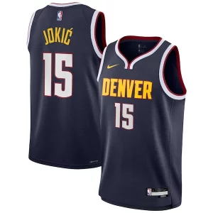 Eccezionale Nikola Jokic Denver Nuggets Nike Youth Swingman Jersey Icon Edition Navy per i devoti sostenitori