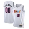 Prestigioso Miami Heat Nike Unisex 2022/23 Swingman Custom Jersey City Edition White per i devoti sostenitori