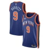 Magnifico Moderno Robusto RJ Barrett New York Knicks Nike Unisex 2023/24 Swingman Jersey Blue City Edition per i devoti sostenitori