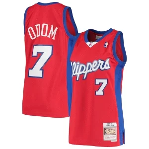 Stupendo Raffinato Lamar Odom LA Clippers 2000/01 Hardwood Classics Swingman Jersey Red per i devoti sostenitori