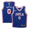 Magnifico Ottimo Tyrese Maxey Philadelphia 76ers Nike Toddler Swingman Player Jersey Icon Edition Royal per i devoti sostenitori