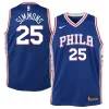 Trendy Versatile Ben Simmons Philadelphia 76ers Nike Youth Swingman Jersey Royal Icon Edition/White per i devoti sostenitori