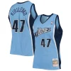 Trendy Andrei Kirilenko Utah Jazz 2009/10 Hardwood Classics Swingman Jersey Powder Blue per i devoti sostenitori