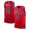Bellissimo Accattivante Classico Coby White Chicago Bulls Nike Unisex Swingman Jersey Icon Edition Red per i devoti sostenitori