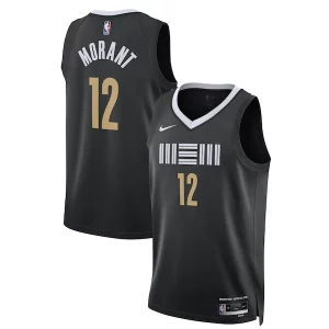 Versatile Eccezionale Ja Morant Memphis Grizzlies Nike Unisex 2023/24 Swingman Jersey Black City Edition per i devoti sostenitori
