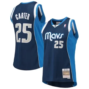 Robusto Trendy Vince Carter Dallas Mavericks 2011/12 Hardwood Classics Swingman Jersey Navy per i devoti sostenitori