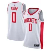 Fantastico Jalen Green Houston Rockets Nike Swingman Jersey Association Edition White per i devoti sostenitori