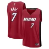 Ottimo Delizioso Kel'el Ware Miami Heat Youth Fast Break Player Jersey Statement Edition Red per i devoti sostenitori