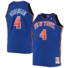 Attraente Incantevole Comodo Nate Robinson New York Knicks 2005/06 Big & Tall Hardwood Classics Swingman Jersey Blue per i devoti sostenitori