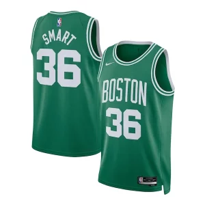 Bellissimo Fascinante Elegante Marcus Smart Boston Celtics Nike Unisex Swingman Jersey Icon Edition Kelly Green per i devoti sostenitori