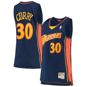 Moderno Meraviglioso Stephen Curry Golden State Warriors Women's 2009 10 Hardwood Classics Swingman Jersey Navy per i devoti sostenitori