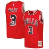 Eccezionale Prestigioso Pratico Dwyane Wade Chicago Bulls 2016/17 Hardwood Classics Swingman Jersey Red per i devoti sostenitori