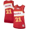 Cool Lussuoso Dominique Wilkins Atlanta Hawks Women's Hardwood Classics Swingman Jersey Red per i devoti sostenitori