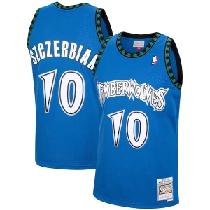 Meraviglioso Splendido Elegante Wally Szczerbiak Minnesota Timberwolves 2001/02 Hardwood Classics Swingman Jersey Blue per i devoti sostenitori