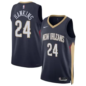 Robusto Fascinante Jordan Hawkins New Orleans Pelicans Nike Unisex Swingman Jersey Icon Edition Navy per i devoti sostenitori