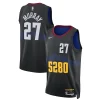 Pratico Attraente Jamal Murray Denver Nuggets Nike Unisex 2023/24 Swingman Jersey Black City Edition per i devoti sostenitori