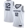 Resistente Prestigioso Ja Morant Memphis Grizzlies Nike Unisex Swingman Jersey Association Edition White/Navy per i devoti sostenitori