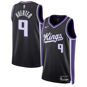 Prestigioso Trendy Kevin Huerter Sacramento Kings Nike Unisex Swingman Jersey Association Edition Black per i devoti sostenitori