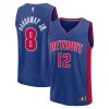Stupendo Lussuoso Gorgeous Tim Hardaway Jr. Detroit Pistons Fast Break Replica Player Jersey Icon Edition Blue per i devoti sostenitori