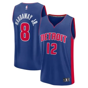 Stupendo Lussuoso Gorgeous Tim Hardaway Jr. Detroit Pistons Fast Break Replica Player Jersey Icon Edition Blue per i devoti sostenitori