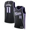 Eccezionale Versatile Domantas Sabonis Sacramento Kings Nike Unisex Swingman Player Jersey Icon Edition Black per i devoti sostenitori