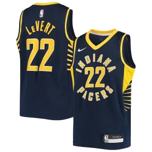 Stupendo Caris LeVert Indiana Pacers Nike Youth Swingman Jersey Icon Edition Navy per i devoti sostenitori