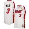 Duraturo Dwyane Wade Miami Heat 2005 06 Authentic Player Jersey White per i devoti sostenitori