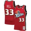 Eccezionale Grant Hill Detroit Pistons 1999/00 Hardwood Classics Swingman Jersey Red per i devoti sostenitori