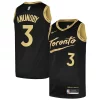 Raffinato OG Anunoby Toronto Raptors Nike Swingman Player Jersey City Edition Black per i devoti sostenitori