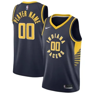 Elegante Incantevole Attraente Indiana Pacers Nike 2020/21 Swingman Custom Jersey Icon Edition Navy per i devoti sostenitori