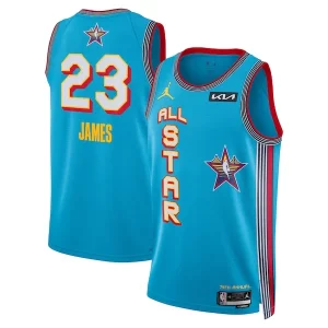 Meraviglioso Eccezionale Fantastico LeBron James Jordan Brand Unisex 2025 NBA All Star Game Swingman Player Jersey Light Blue per i devoti sostenitori
