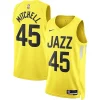 Lussuoso Incantevole Donovan Mitchell Utah Jazz Nike Unisex Swingman Jersey Icon Edition Gold per i devoti sostenitori