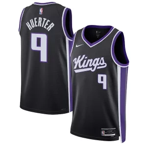 Sofisticato Attraente Accattivante Kevin Huerter Sacramento Kings Nike Unisex Swingman Jersey Icon Edition Black per i devoti sostenitori